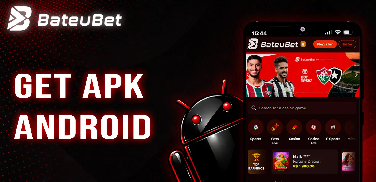 Downloading the Bateubet APK on Android
