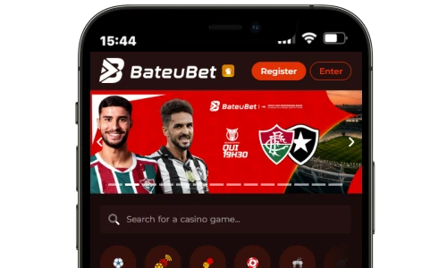 Opening the official Bateubet website on iOS
