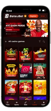 Screenshot of Bateubet casino games page